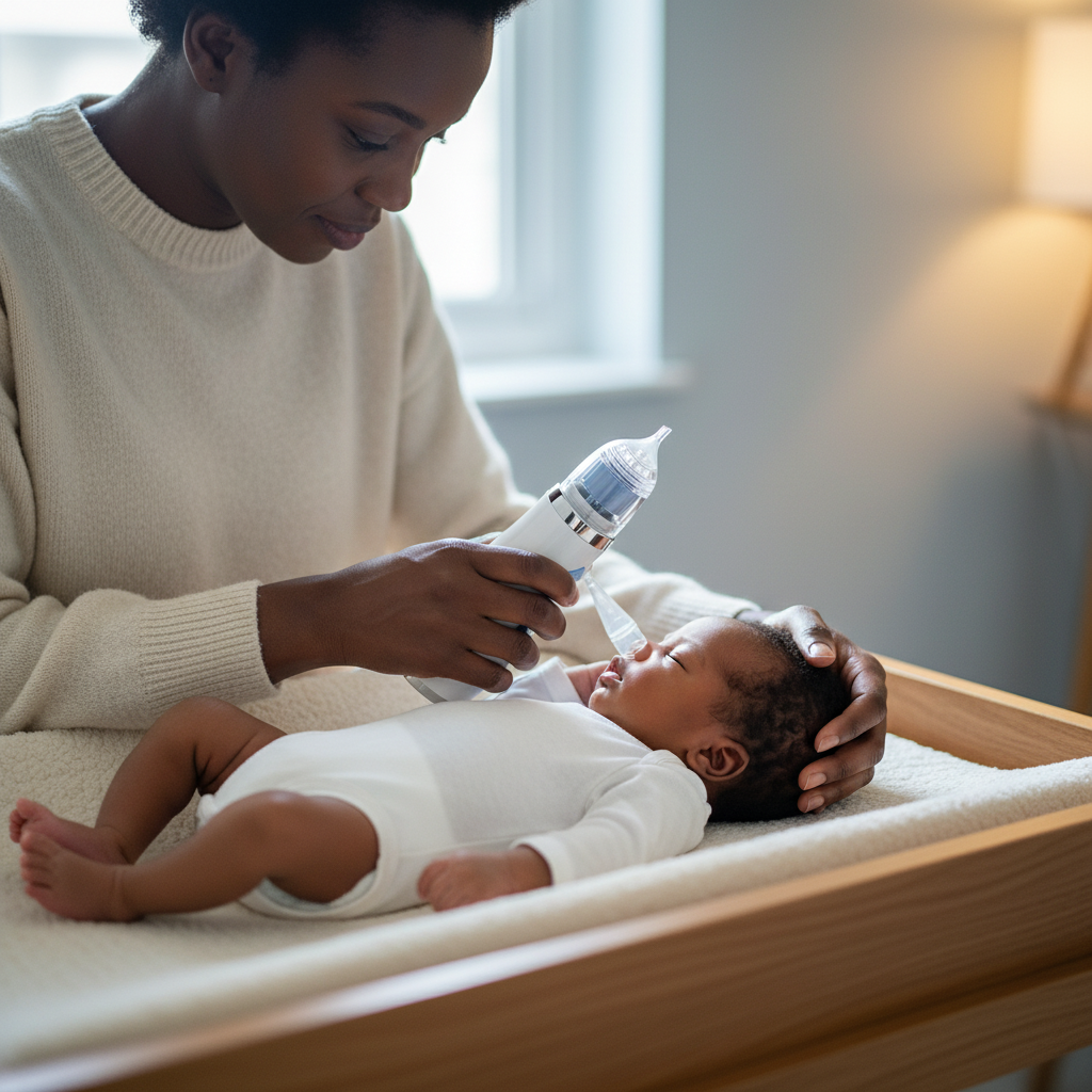 Newborn Nasal Aspirator: Clear a Blocked Nose Fast