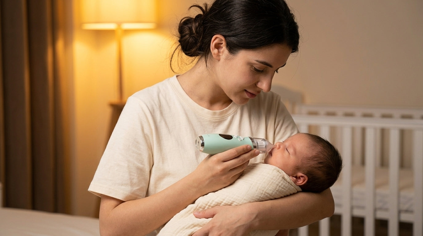 Newborn Nasal Breathing: Why Congestion Blocks Everything