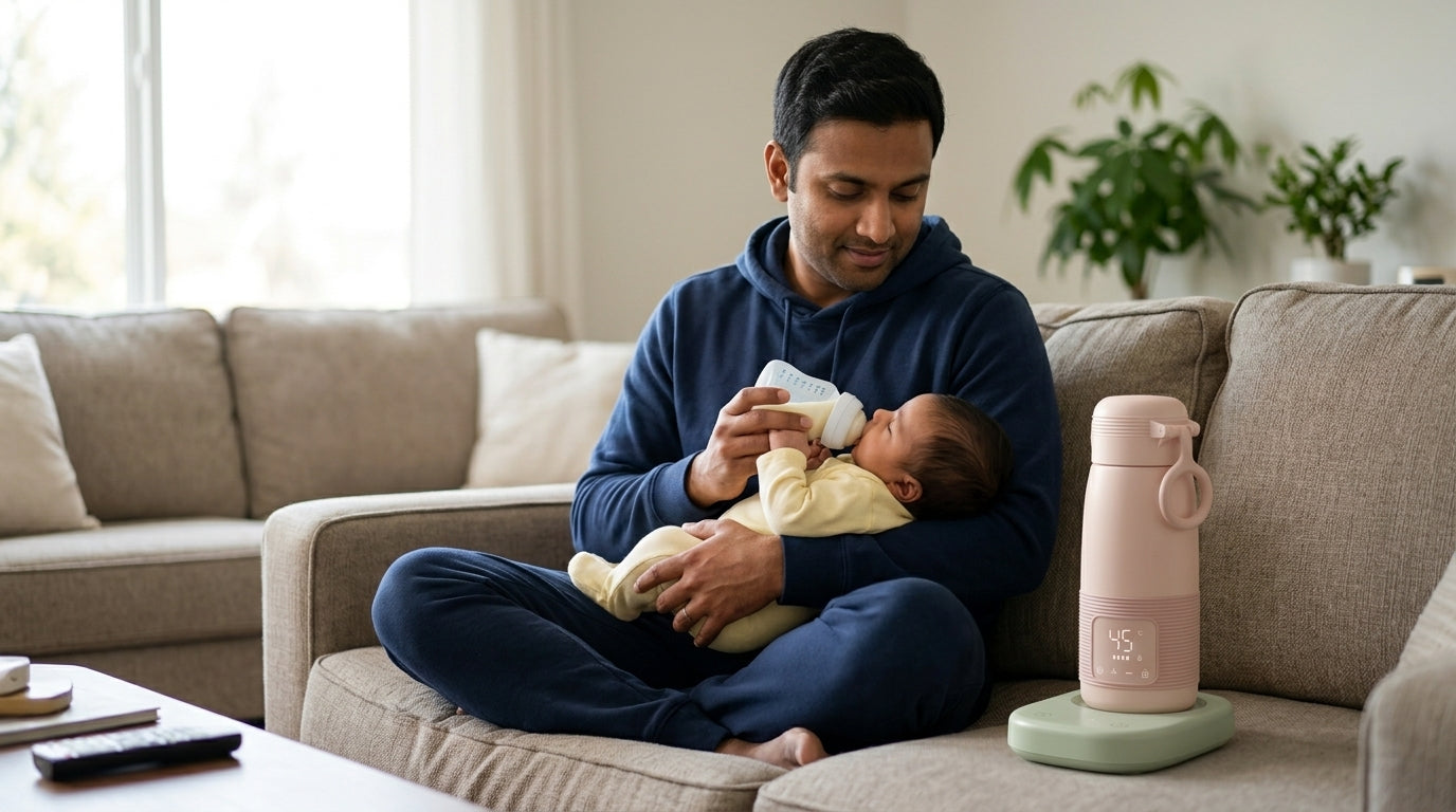 How to Warm Breast Milk Safely at Night