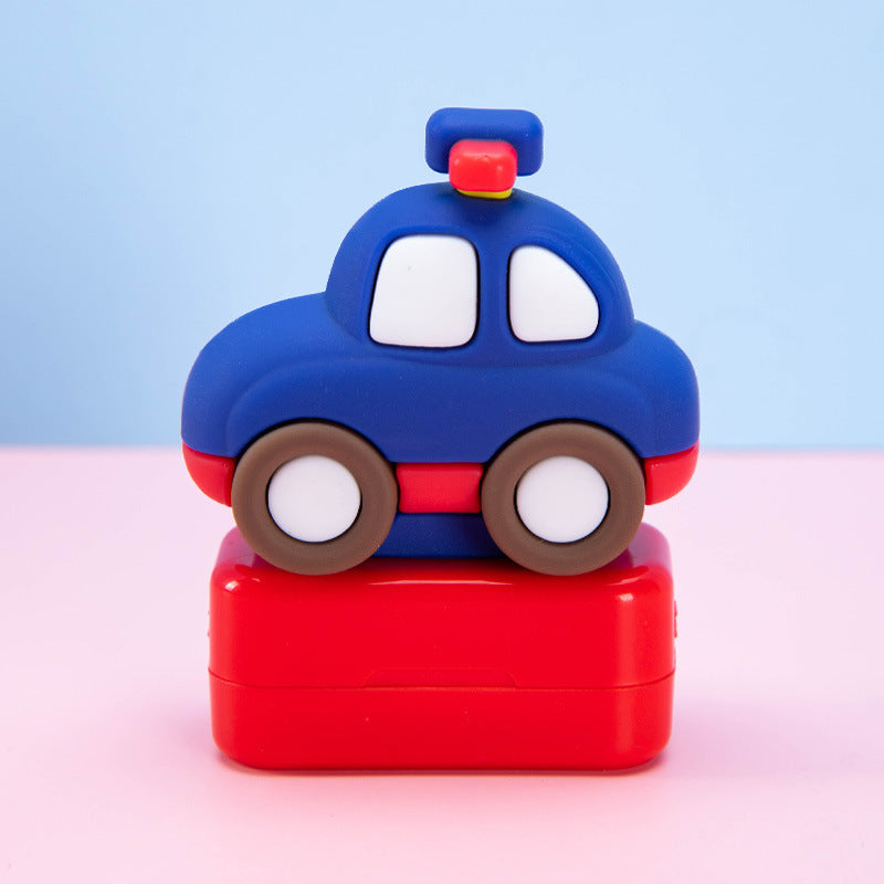 Children's Name Seal Sticker Leather