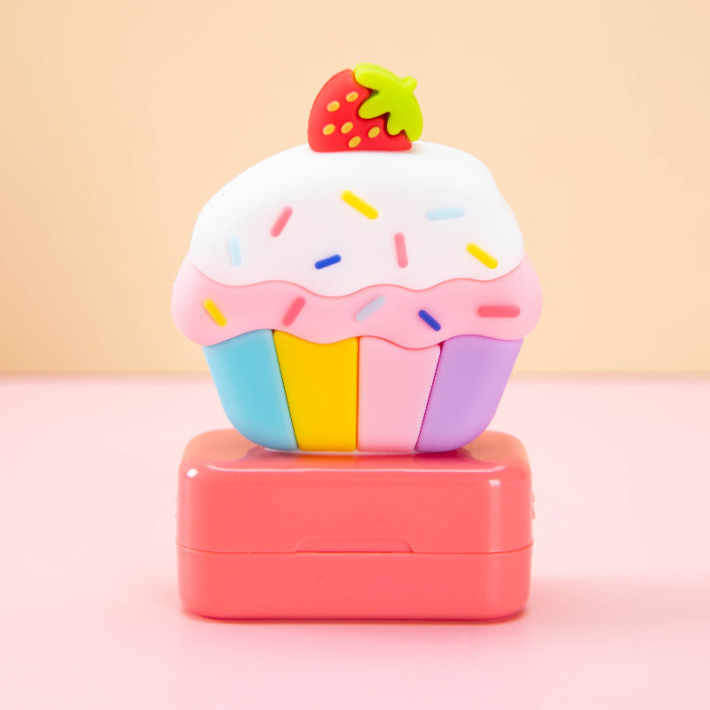 Children's Name Seal Sticker Leather