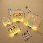 All three Glow Nest LED drawing board sizes — Flicker, Bloom and Radiance