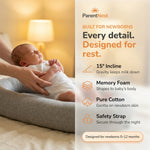 Rest Nest - 15° Incline, Memory Foam, Anti-Reflux