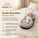 Rest Nest - 15° Incline, Memory Foam, Anti-Reflux
