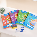 All four Little Nest Tracing Card variants flat lay — Parent Nest