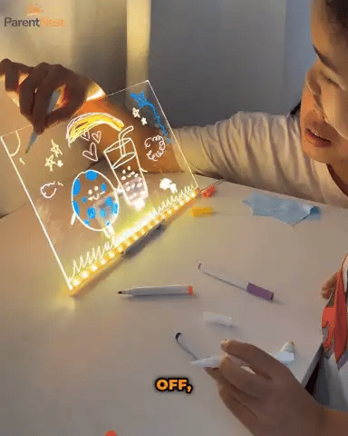 LED Drawing Board Glow Nest demo 1