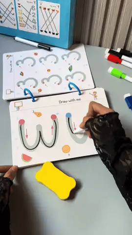 Little Nest Tracing Cards demo 1